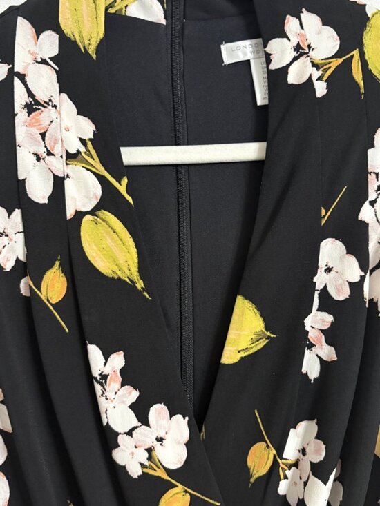 Floral Sleeveless Jersey Dress - Picture 2 of 5